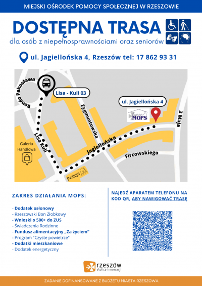 Miejski Ośrodek Społeczny w Rzeszowie ul. Jagiellońska 4